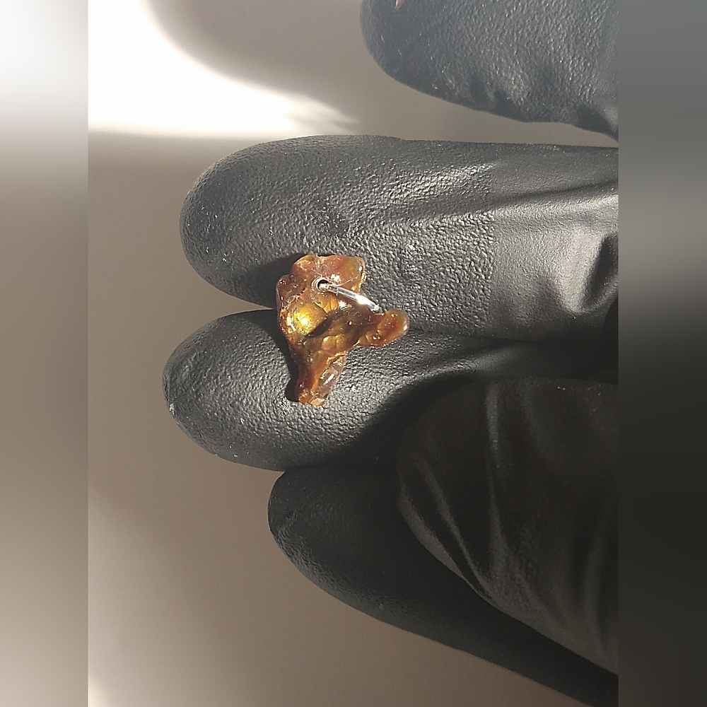 Beautiful Fire Agate Pendant Natural